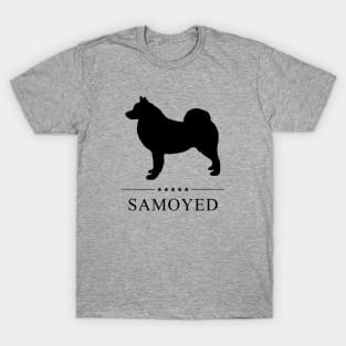 Samoyed Black Silhouette T-Shirt